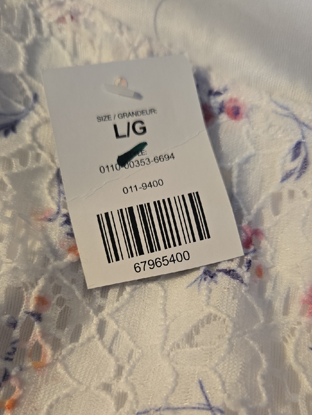 Nwt Lace Cottagecore Floral Flared Tank Top Size Large - Picture 9 of 11